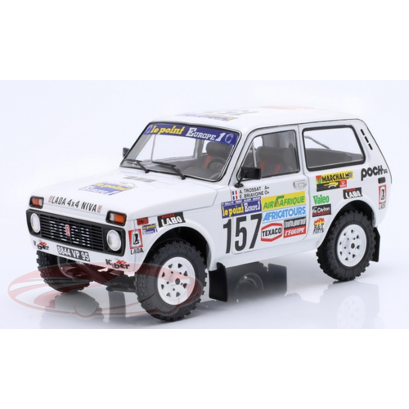 1/18 Solido 1983 Lada Niva Beige Paris Dakar Diecast Car Model