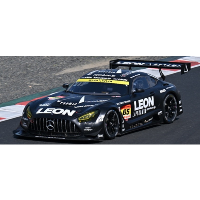 1/43 Spark LEON PYRAMID AMG K2 R&D LEON RACING No.65 GT300 SUPER GT 2025 N. Gamou - T. Suganami Car Model