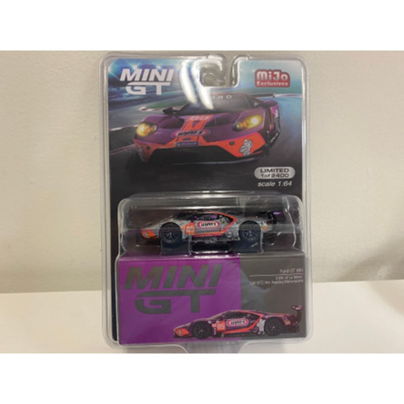CHASE CAR 1/64 Mini GT Ford GT #85 2019 24Hr. of Le Mans Diecast Car Model