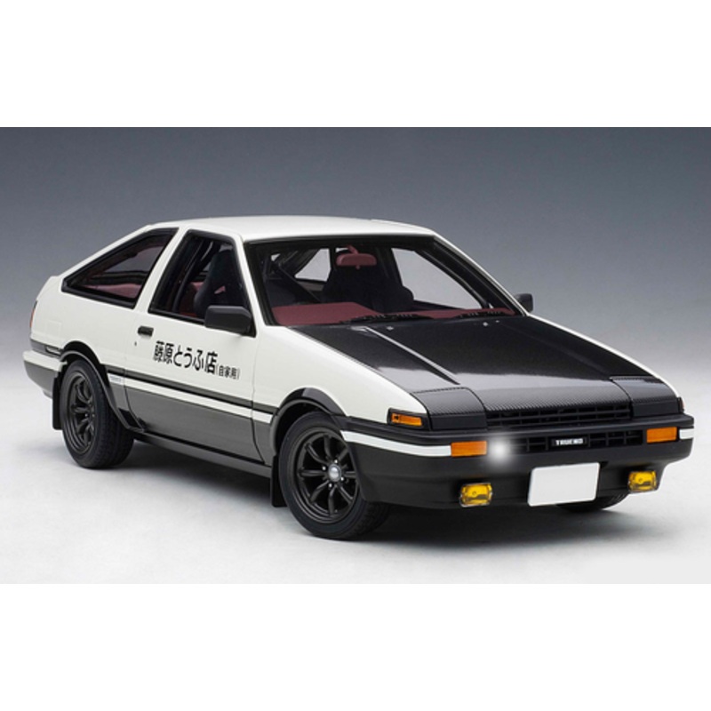 1/18 AUTOart Toyota Sprinter Trueno AE86 "Initial D" Project D Final Version Car Model
