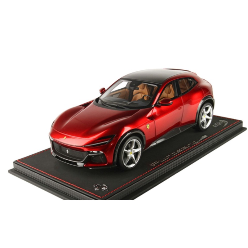 1/18 BBR Ferrari Purosangue (Rosso Portofino Metallic Red) Resin Car Model Limited 40 Pieces