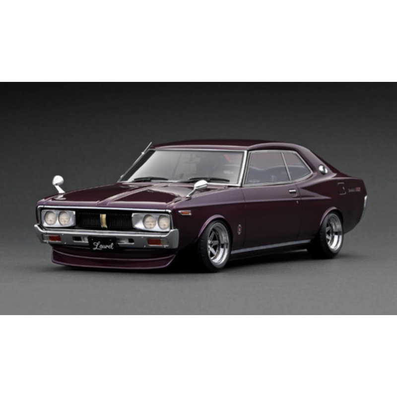 1/18 Ignition Model Nissan Laurel 2000SGX (C130) Purple