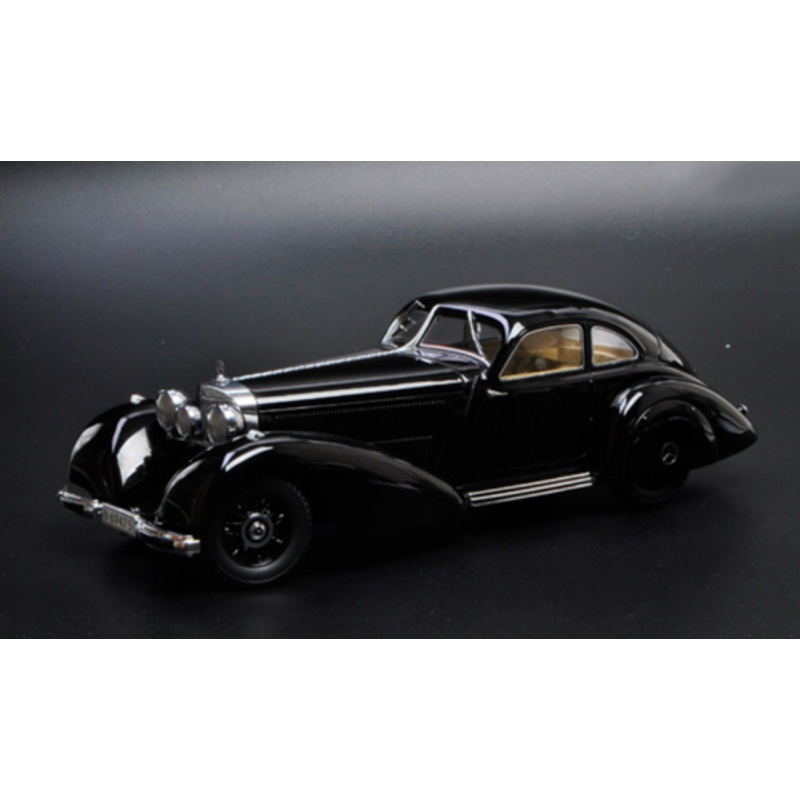 1/18 KK-Scale 1938 Mercedes-Benz 540K Freeway courier (Black) Diecast Car Model