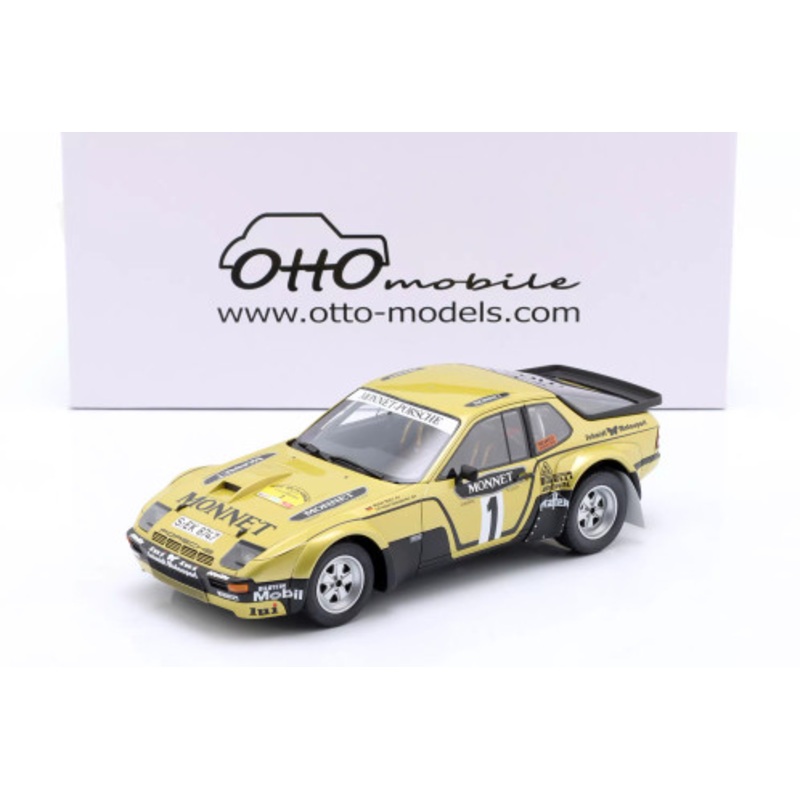 1/18 OTTO 1981 Porsche 924 Carrera GT #1 Car Model