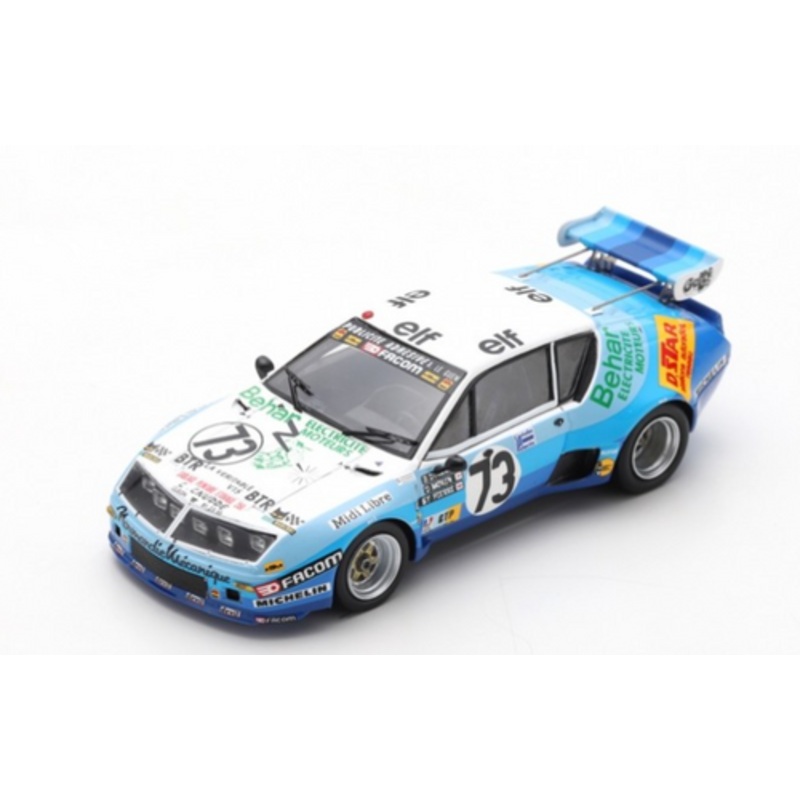1/43 Renault Alpine A310 No.73 Test Le Mans 1978 D. Morin - G. de Saint Pierre