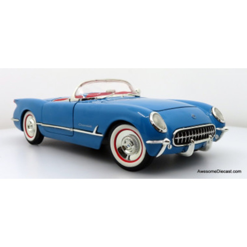 1954 Chevrolet Corvette (50th Anniversary), Blue 1:18 Diecast Model Car by Ertl