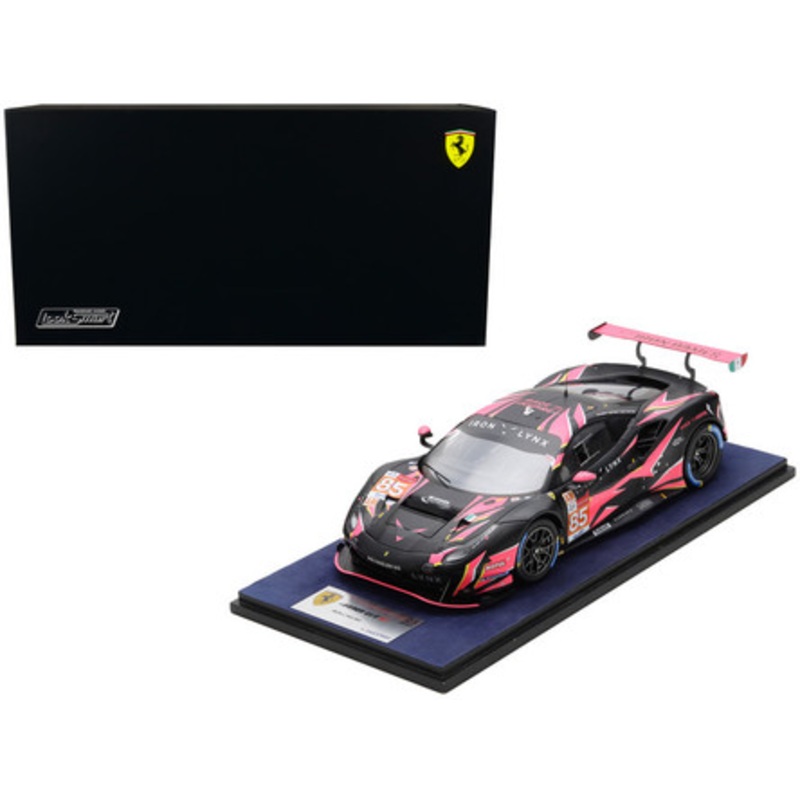 Ferrari 488 GTE #85 Sarah Bovy - Rahel Frey - Michelle Gatting LMGTE Am Class "Iron Lynx" 24 Hours of Le Mans (2021) 1/18 Model Car by LookSmart
