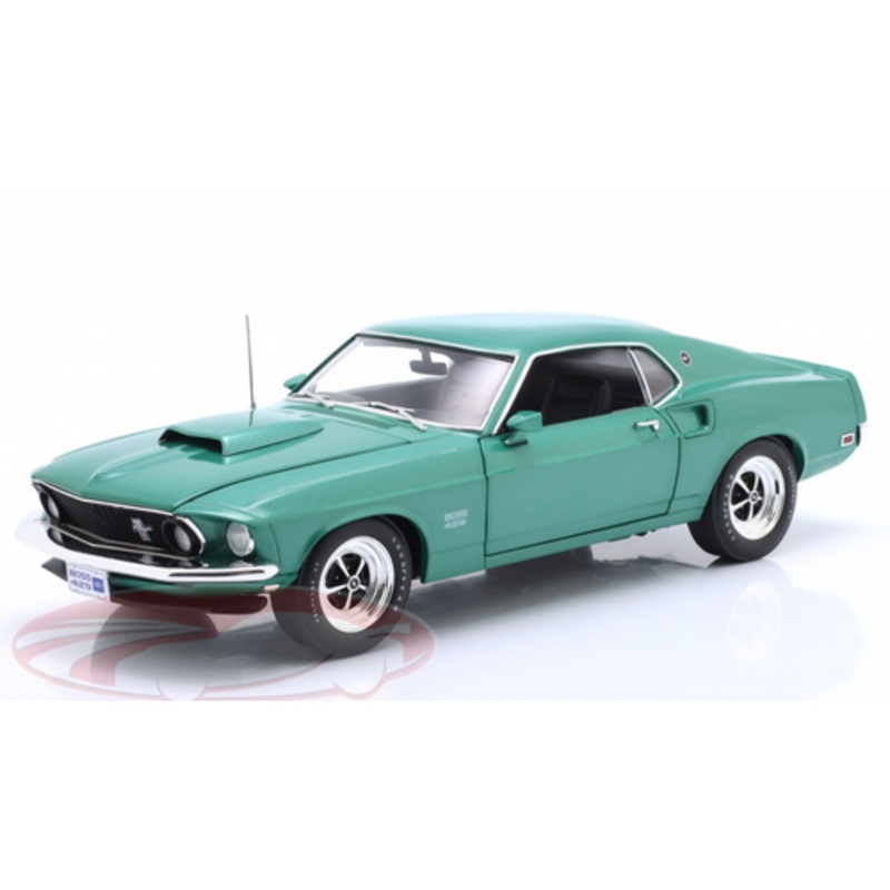 1/18 ACME 1969 Ford Mustang Boss 429 (Green Metallic) Diecast Car Model