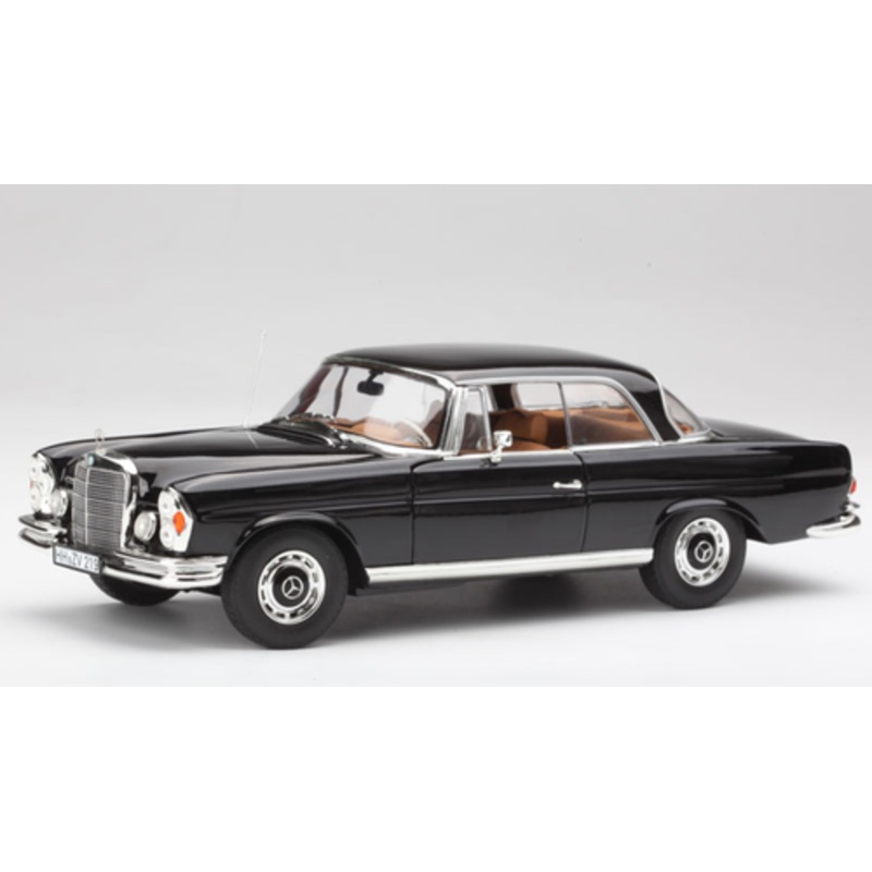 1/18 Norev 1969 Mercedes-Benz MB 280 SE 280SE Coupe (Black) Diecast Car Model