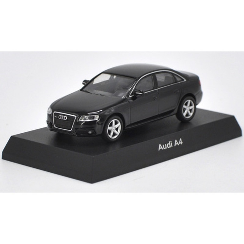 1/64 Kyosho Audi A4 (Black) Diecast Car Model