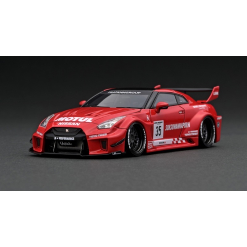 1/43 Ignition Model LB-Silhouette WORKS GT Nissan 35GT-RR Red Resin Car Model