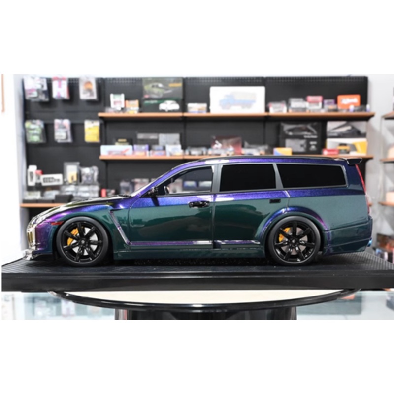 1/18 Ivy Nissan Skyline GT-R R35 Wagon (Midnight Purple) Car Model