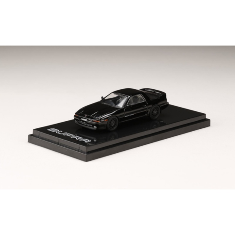 1/64 Hobby Japan Toyota SUPRA (A70) 3.0GT TURBO A Black Diecast Car Model