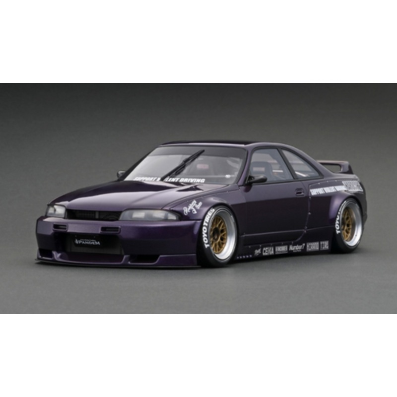 1/18 Ignition Model Nissan PANDEM GT-R (BCNR33) Purple
