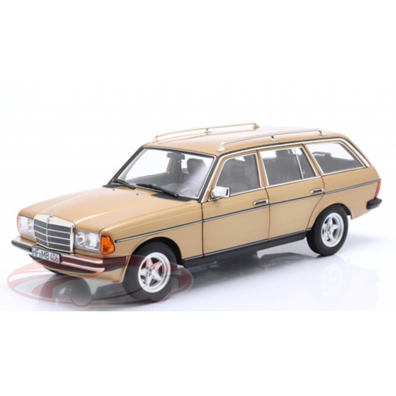1/18 Norev 1982 Mercedes-Benz 200 T (S123) T Model AMG Specification (Gold Metallic) Diecast Car Model
