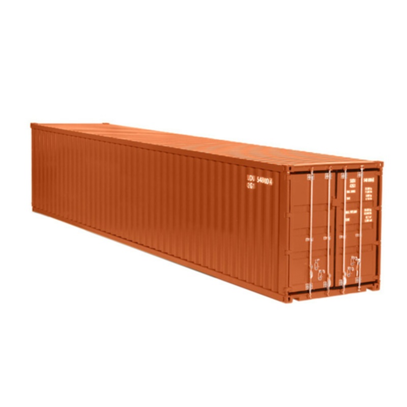 1/18 NZG "Auburn" 40 Ft Shipping Container (Brown) Diecast Model