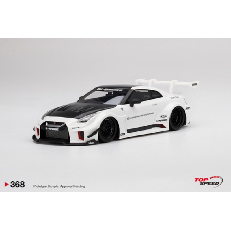 1/18 Top Speed Nissan LB-Silhouette WORKS GT 35GT-RR Ver.2  White Resin Car Model