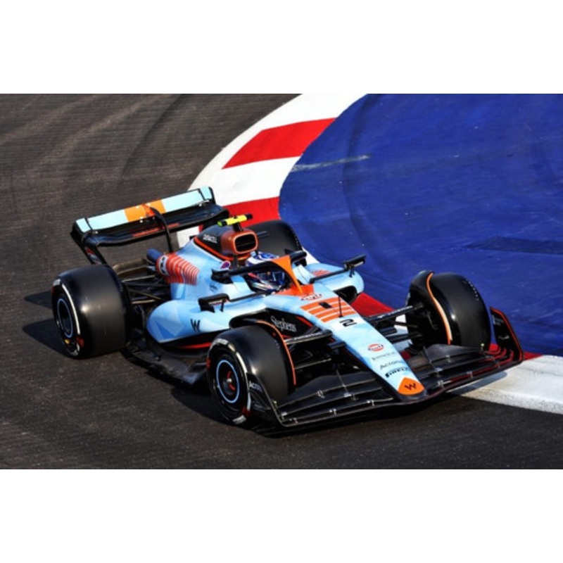 1/43 Minichamps 2023 Formula 1 Williams Racing FW45 Alex Albon Singapore GP Car Model