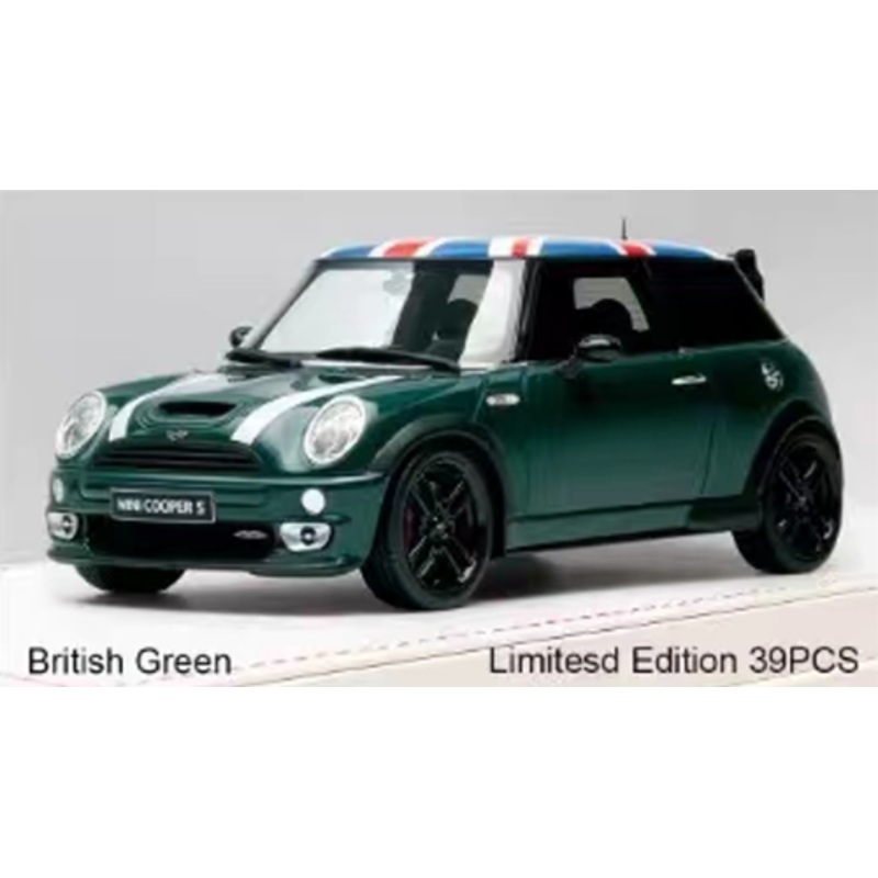 1/18 Ivy Mini Cooper LBWK (British Racing Green) Car Model Limited 39 Pieces