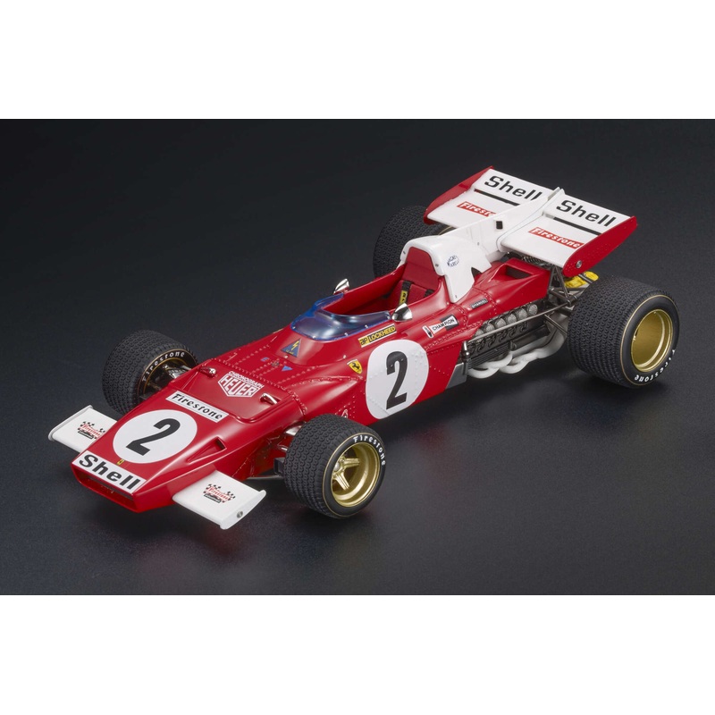 Ferrari 312 B2 (1971) - GP179A - Jacky Ickx - Pole position, fastest lap and Winner Dutch GP, Zandvoort 1971 - GP Replicas