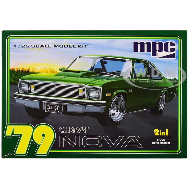 Skill 2 Model Kit 1979 Chevrolet Nova 2-in-1 Kit 1/25 Scale Model by MPC