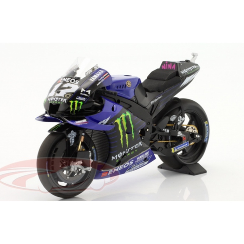 1/12 Minichamps 2021 Maverick Vinales Yamaha YZR-M1 #12 MotoGP Model