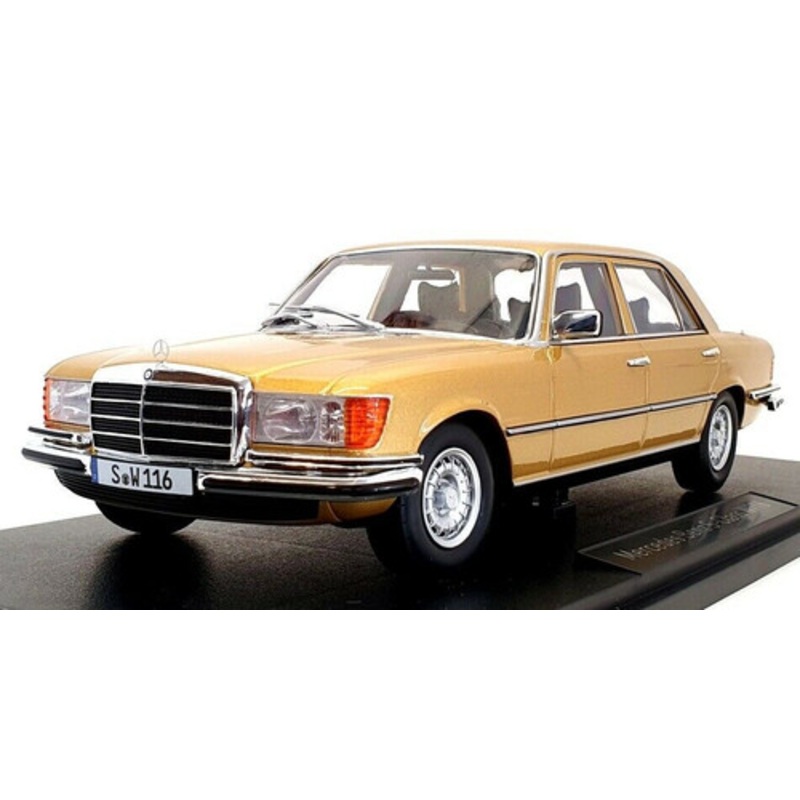1/18 iScale 1975-1980 Mercedes-Benz S-class 450 SEL 6.9 (W116) (Gold) Car Model