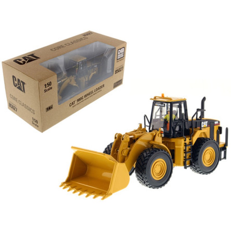 CAT Caterpillar 980G Wheel Loader with Operator "Core Classics Series" 1/50 Diecast Model by Diecast Masters