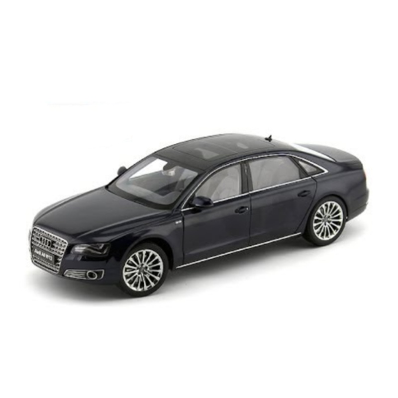 1/18 Kyosho 2010  Audi A8 L W12 D4 (Night Blue) Diecast Car Model