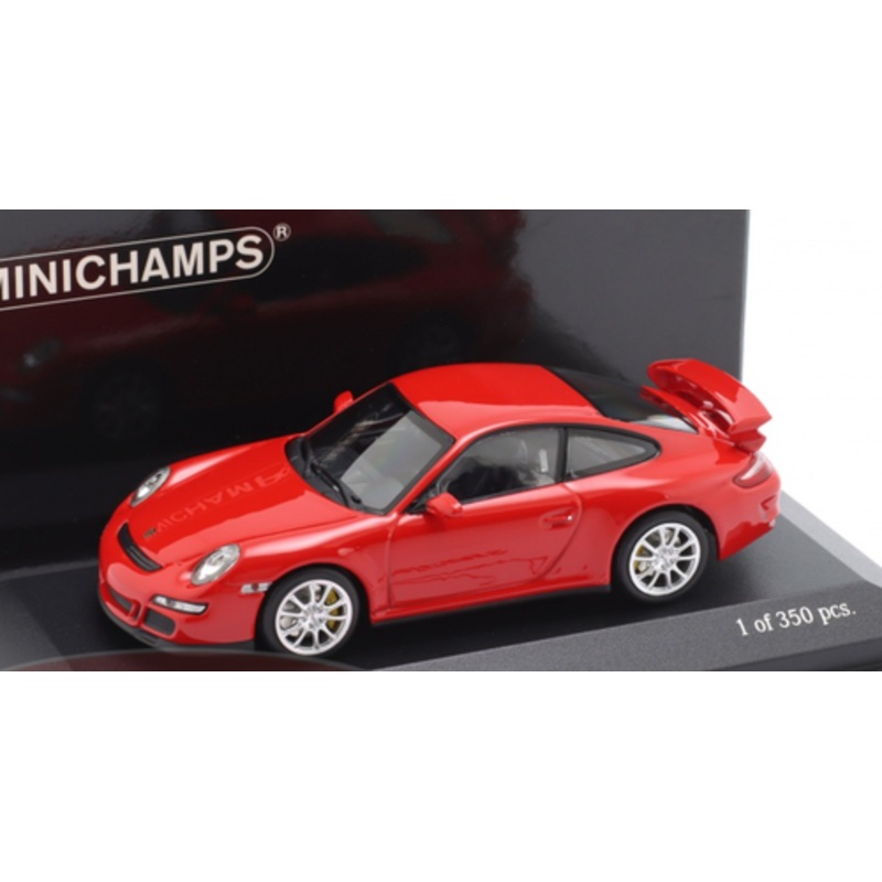 1/43 Minichamps 2006 Porsche 911 997 GT3 (Red) Diecast Car Model