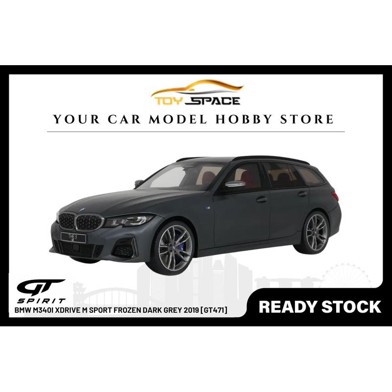 [GT SPIRIT] 1:18 BMW M340i xDrive M Sport Frozen Dark Grey 2019 [GT471]
