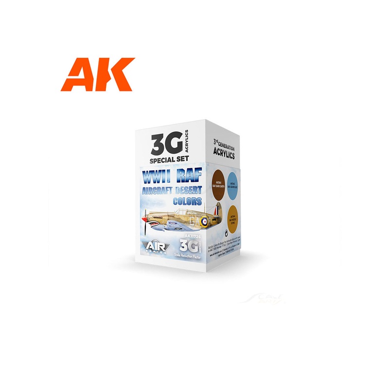 WWII RAF Aircraft Desert Colors 17 ml AK Interactive acrylic color AK11726