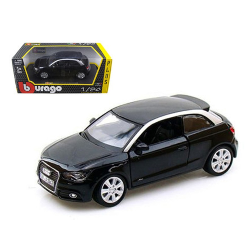 1/24 Bburago Audi A1 Black Diecast Car Model