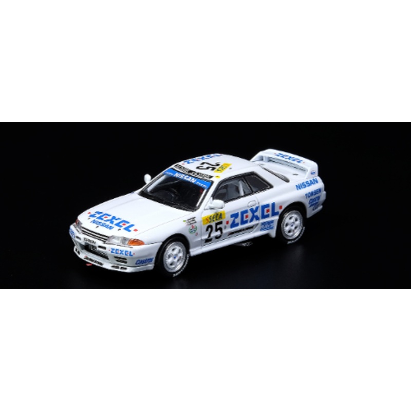 1/64 INNO64 NISSAN SKYLINE GT-R (R32) #25 Team ZEXEL Diecast Car Model