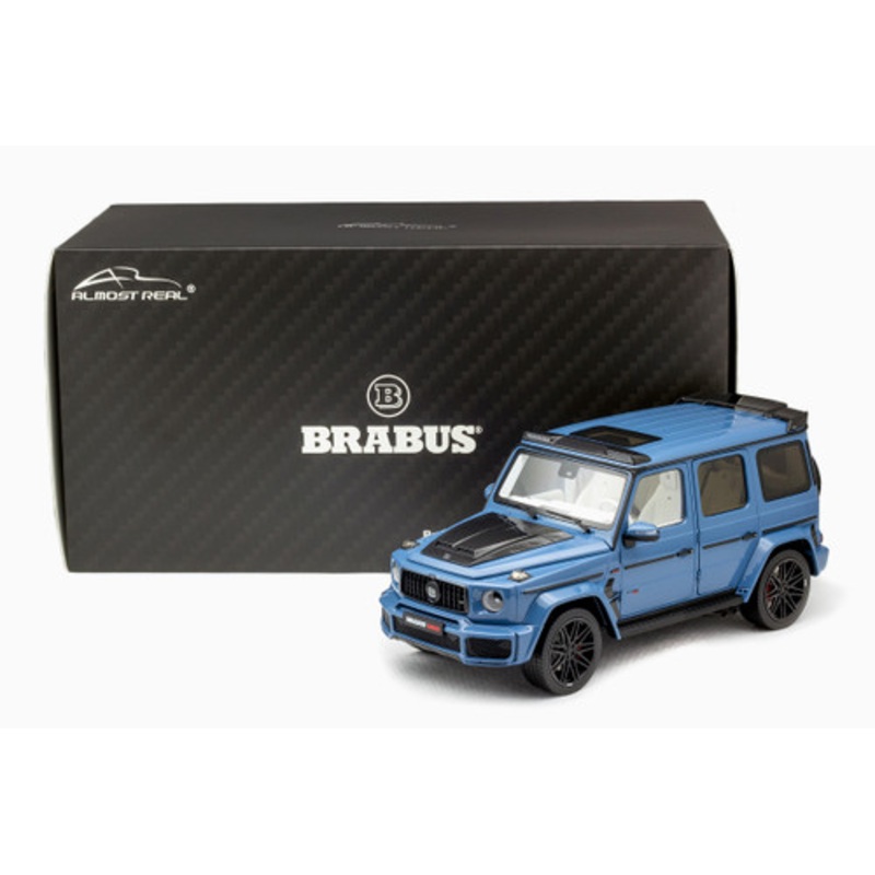 1/18 Almost Real Mercedes-Benz G-Class G63 AMG Brabus G800 (Blue) Car Model Limited 504 Pieces