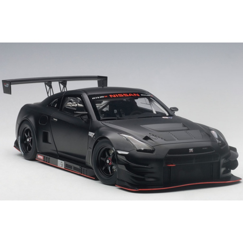 1/18 AUTOart Nissan GTR Nismo GT3 (Matte Black) 81580