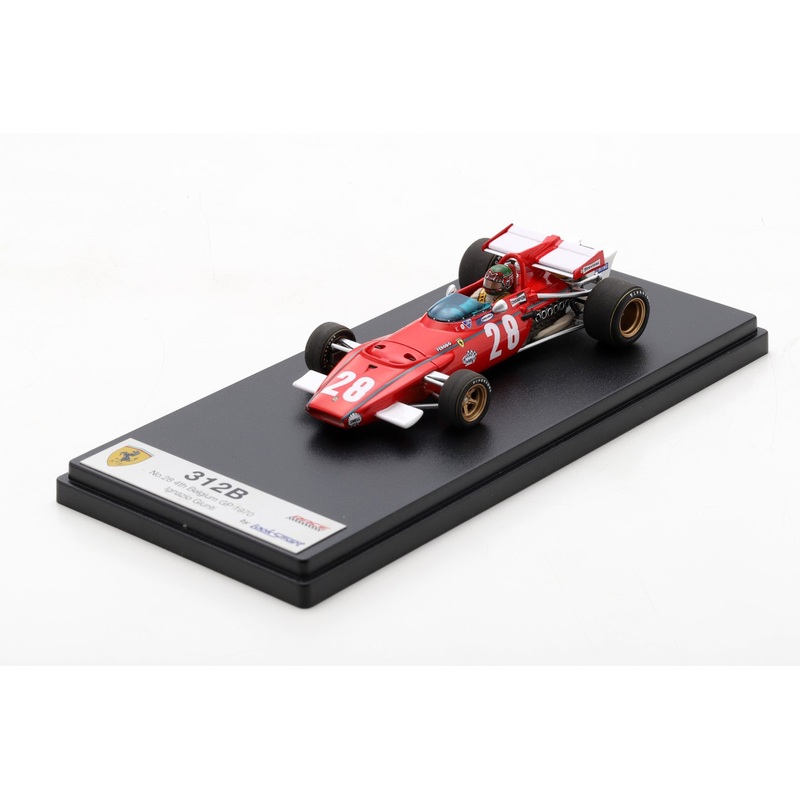 Ferrari - 312B n28 (1970) 1:43 - 4th Belgium GP - Ignazio Giusti - Looksmart