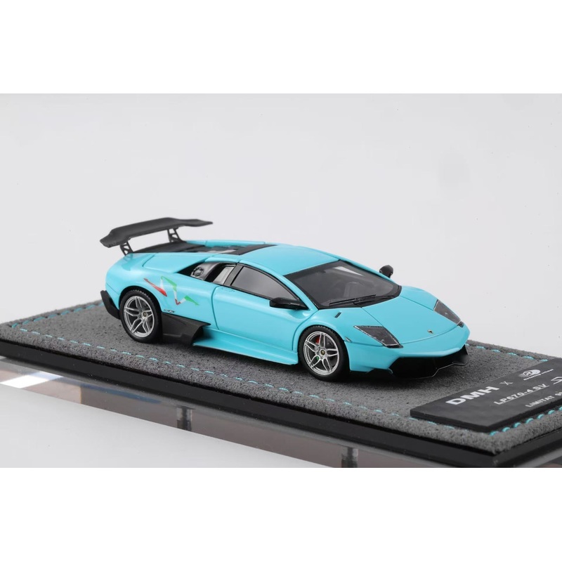 [Preorder] DMHRW 1:64 Lamborghini Murcilago LP670-4 SV Resin Model (4 Colours) Pearl White Strips