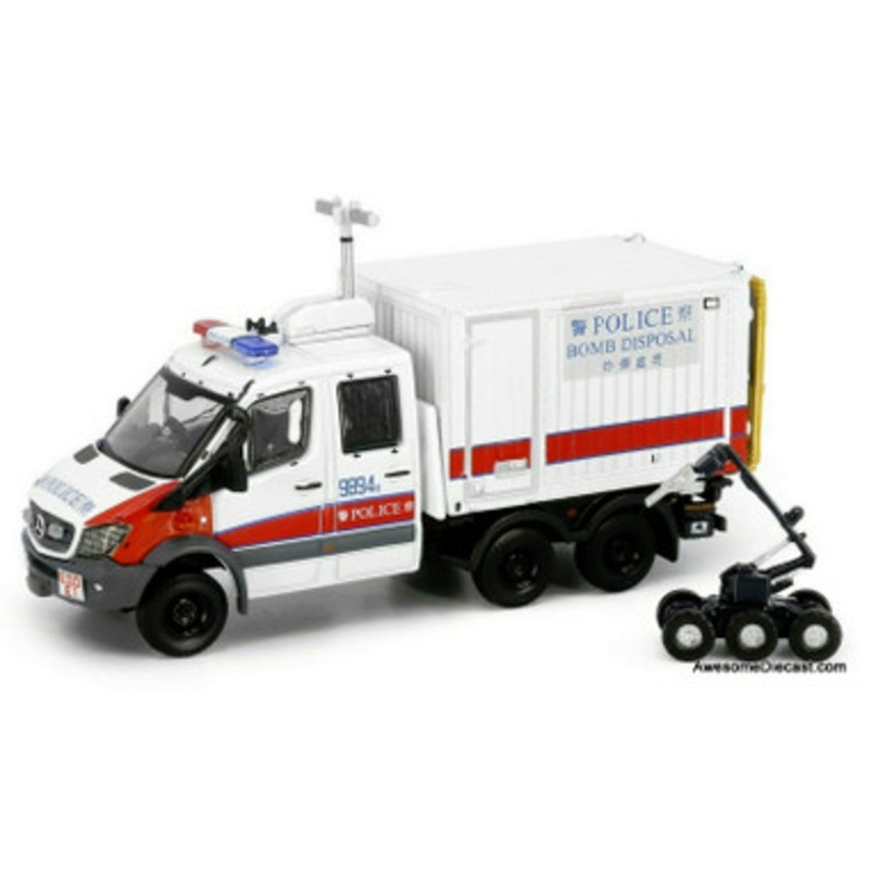 Tiny City 1:76 Mercedes-Benz Sprinter 6x6: Hong Kong Bomb Disposal Unit