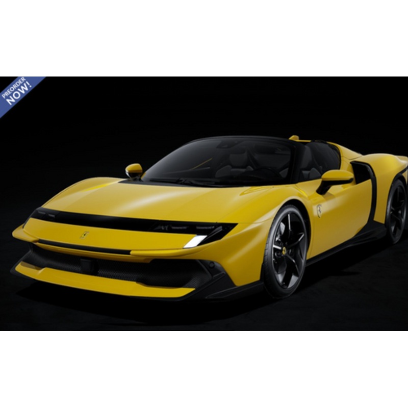 1/18 BBR Ferrari 849 Testarossa Spider (Modena Yellow Press Version) Car Model