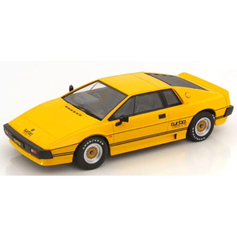 1/18 KK-Scale 1981 Lotus Esprit Turbo (Yellow) Diecast Car Model