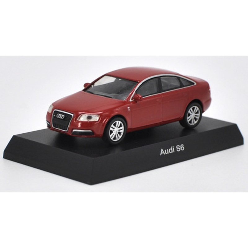1/64 Kyosho Audi S6 (Red) Diecast Car Model