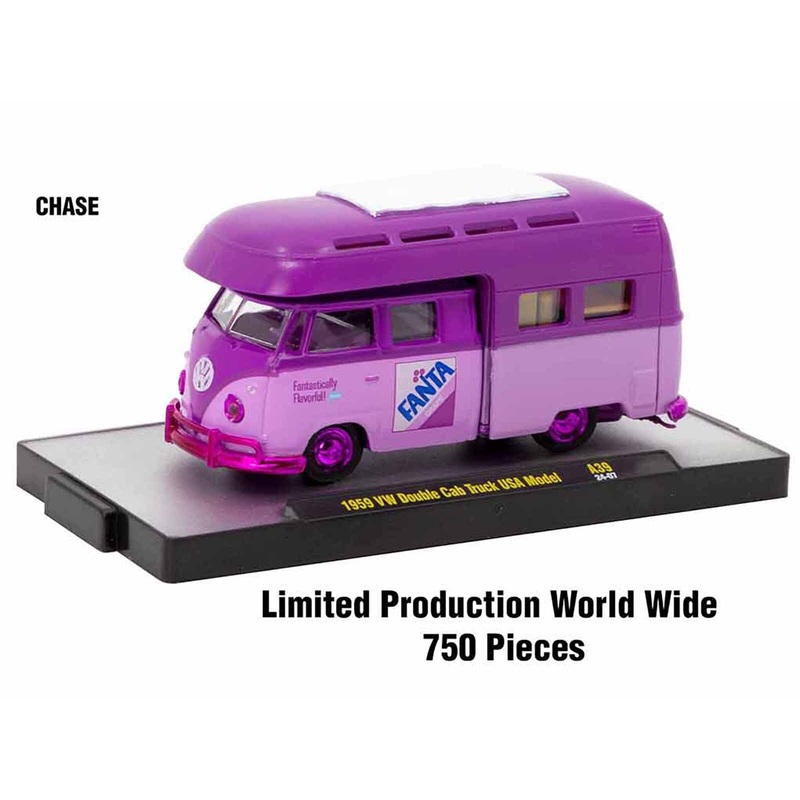 "Sodas" Set of 3 pieces Release 39 Limited Edition to 9250 pieces Worldwide 1/64 Diecast Model Cars by M2 Machines