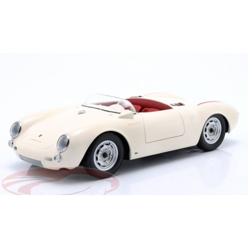 1/12 KK-Scale 1955 Porsche 550A Spyder (White) Car Model