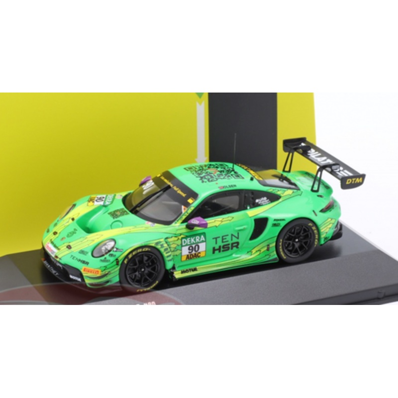 1/43 Ixo 2023 Porsche 911 GT3 R #90 DTM Manthey-Racing Dennis Olsen Diecast Car Model