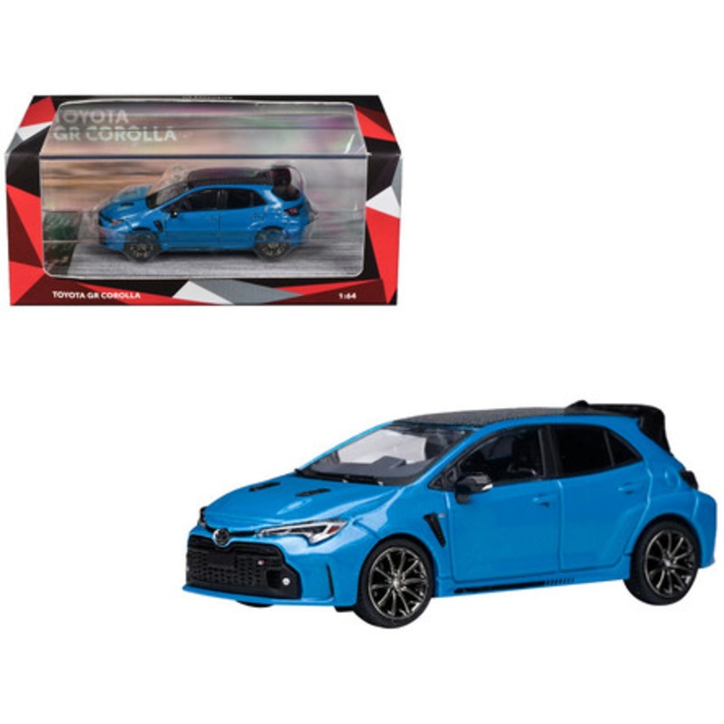 1/64 GCD Toyota GR Corolla Circuit Edition US Spec (Blue Flame) Diecast Car Model