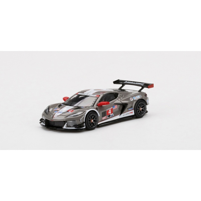 1/64 Mini GT 2021 Chevrolet Corvette C8.R #4 LHD IMSA 12H of Sebring Limited Edition Diecast Car Model
