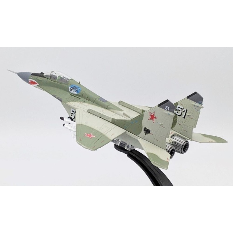 Mig-29 Fulcrum Domna Airfield 2001 - Russian Air Force - 1/100 Scale Diecast Metal Model - Unbranded