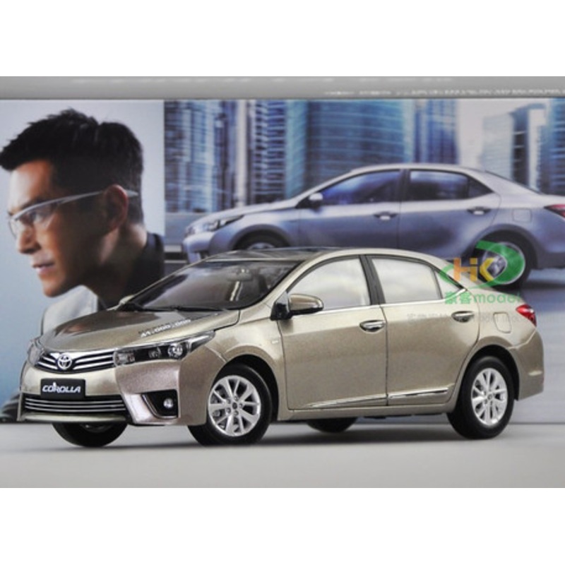 1/18 Dealer Edition Toyota Corolla (Champagne) Diecast Car Model
