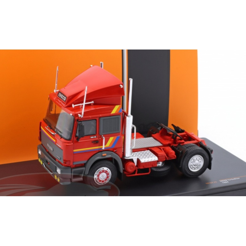 1/43 Ixo 1984 Iveco Turbo Star 190-42 Tractor (Red) Car Model